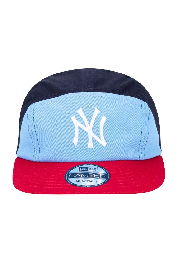 Bone New Era Camper New York Yankees Mlb Azul/Vermelho - NewSkull