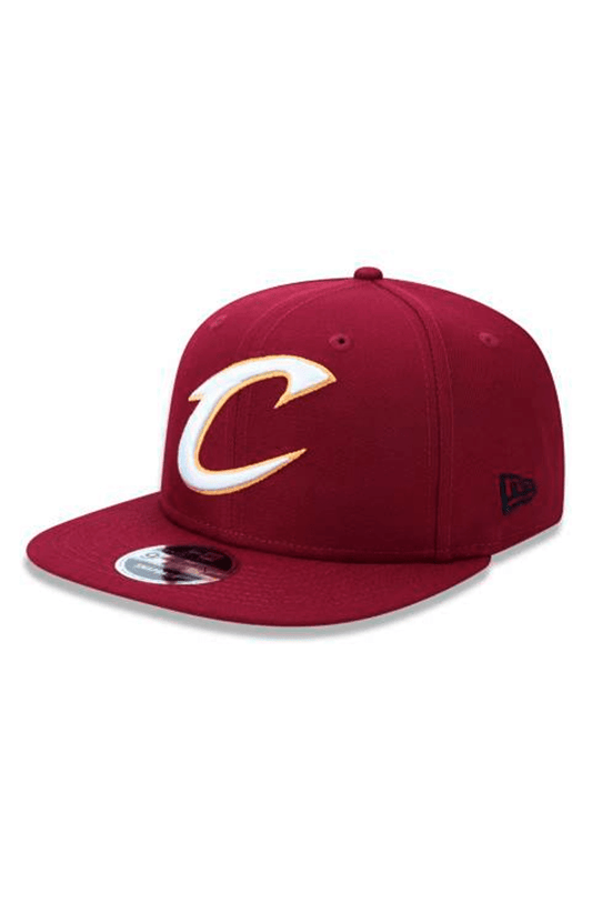 BONÉ NEW ERA CLEVELAND CAVALIERS NBA SNAPBACK BORDO - NewSkull