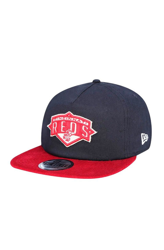 Bone New Era Golfer Cincinnati Reds Mlb Preto/Vermelho - NewSkull