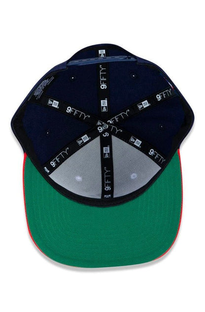 Boné New Era Juvenil 9Fifty Original Fit New York Yankees Mlb Branco/Marinho - NewSkull