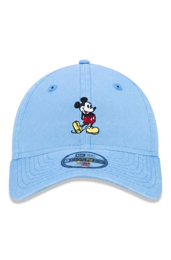 Boné New Era Juvenil 9Twenty Mickey Mouse Disney Azul - NewSkull