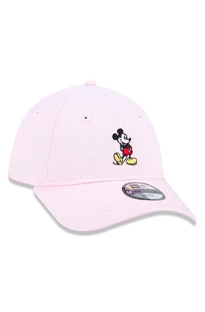Boné New Era Juvenil 9Twenty Mickey Mouse Disney Rosa - NewSkull
