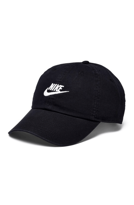 Boné Nike Sportswear Futura Washed Strapback Preto/Branco - NewSkull
