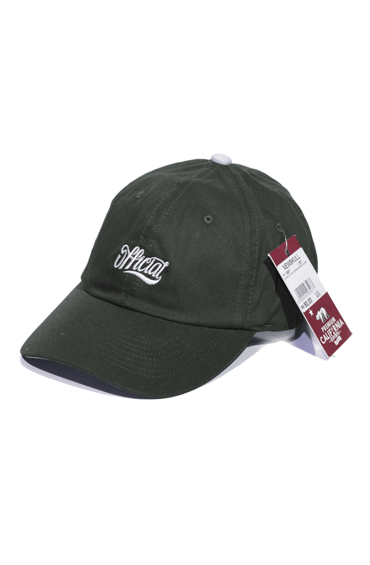 Boné Official Bordado Básico Snapback Verde - NewSkull