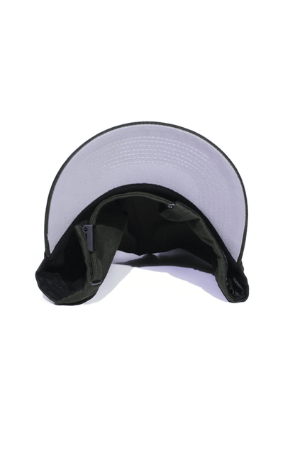 Boné Official Bordado Básico Snapback Verde - NewSkull