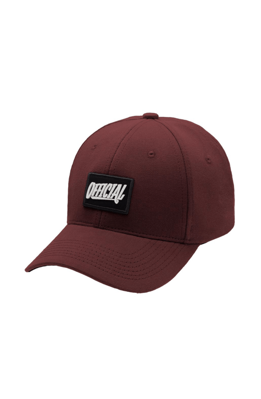 BONE OFFICIAL SNAPBACK BOX LOGO BORDO - NewSkull