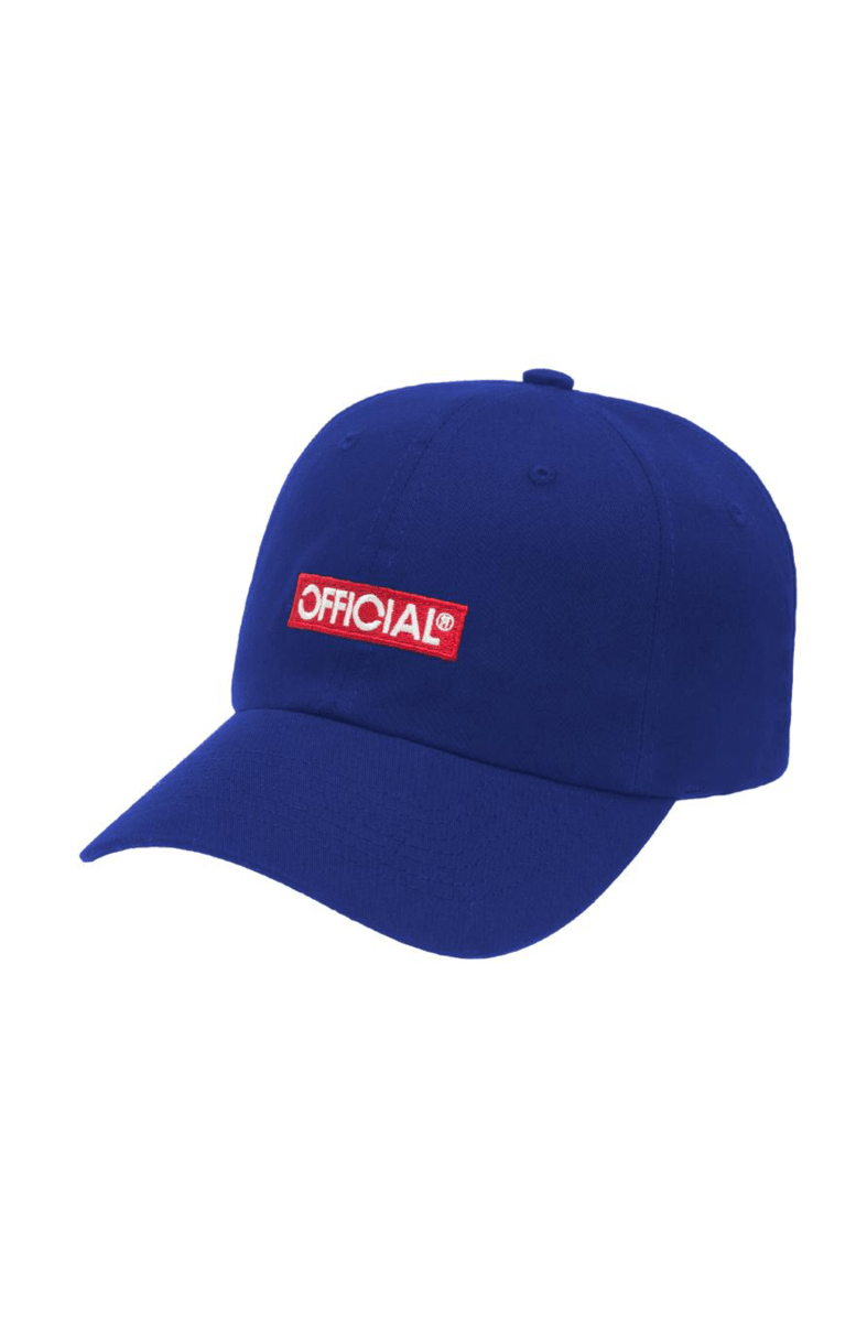 BONE OFFICIAL STRAPBACK BOX LOGO AZUL - NewSkull