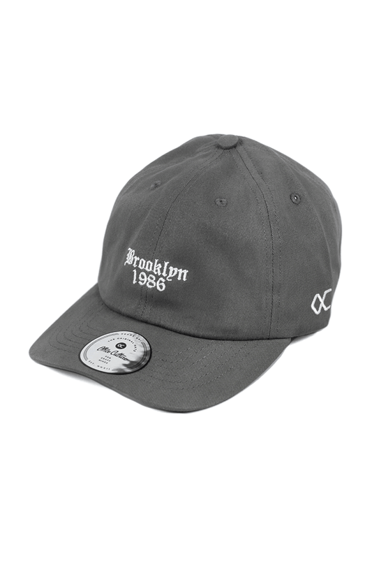 Boné Other Culture Aba Curva Strapback Brooklyn Cinza - NewSkull