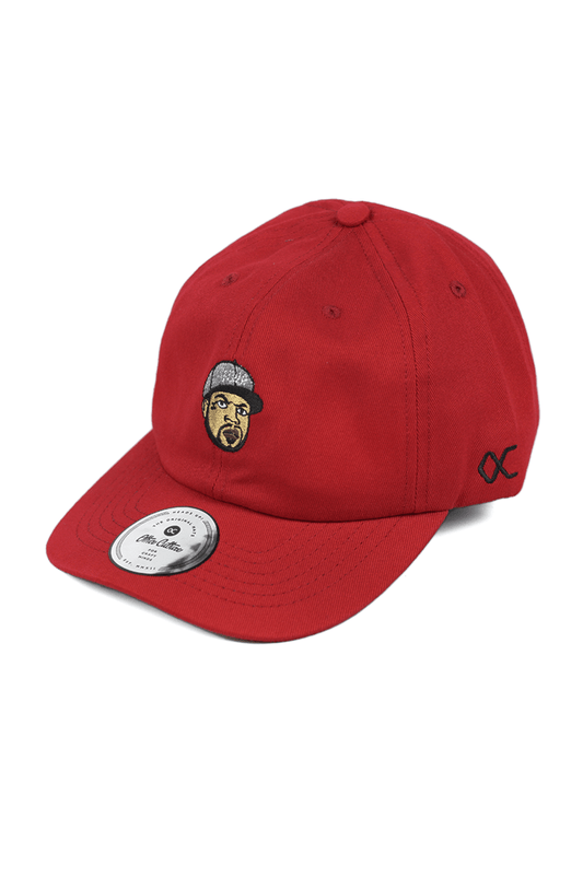 Boné Other Culture Aba Curva Strapback Ice Cube Vermelho - NewSkull