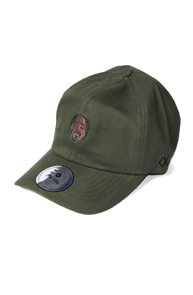 Boné Other Culture Aba Curva Strapback Snoop Verde - NewSkull