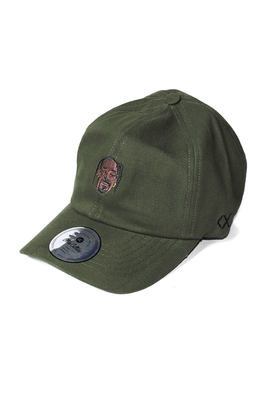 Boné Other Culture Aba Curva Strapback Snoop Verde - NewSkull