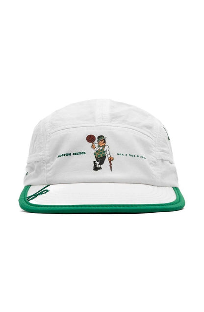 Boné OUS 5 Panel NBA Celtics Branco/Verde - NewSkull