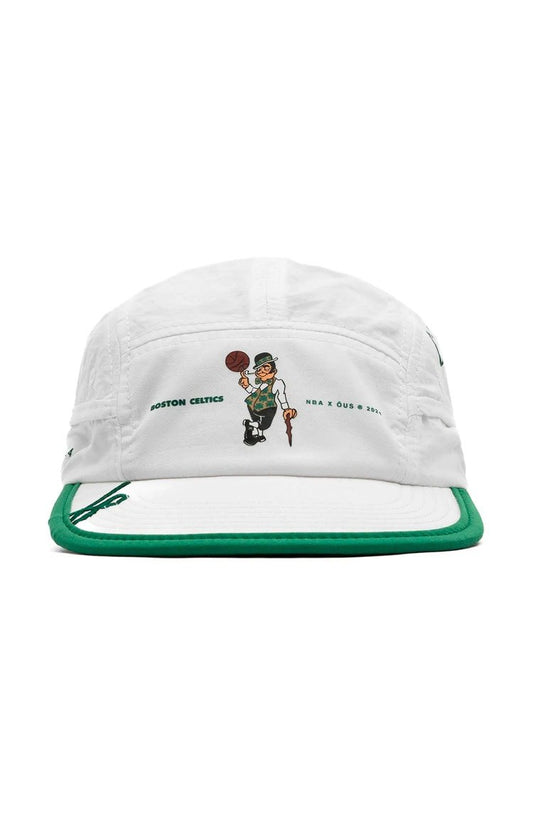 Boné OUS 5 Panel NBA Celtics Branco/Verde - NewSkull