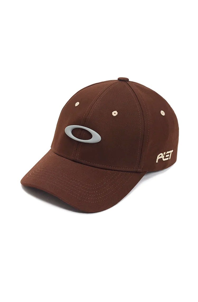 Boné Piet x Oakley Aba Curva Brim Metal Ellipse Marrom/Bege - NewSkull
