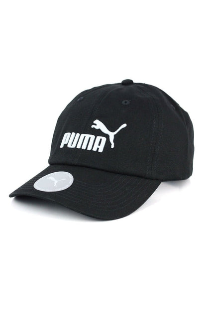 Bone PUMA Aba Curva Essential No.1 Strapback Preto - NewSkull