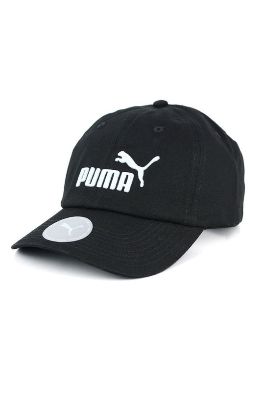Bone PUMA Aba Curva Essential No.1 Strapback Preto - NewSkull