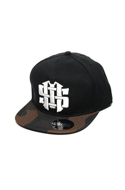 Boné Snapback Mess Lifestyle Logo Aba Camo - NewSkull