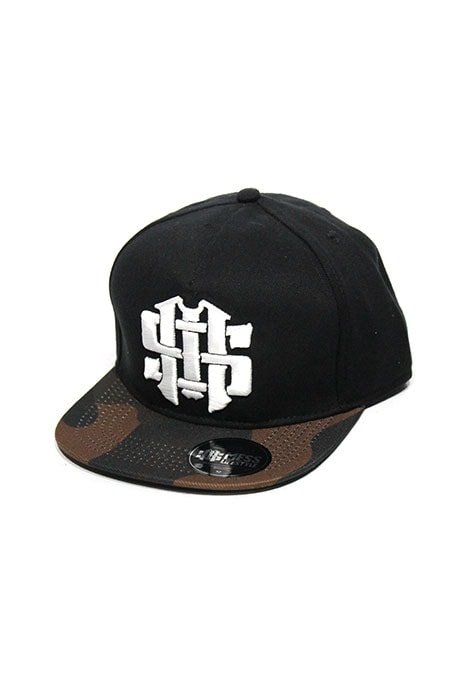 Boné Snapback Mess Lifestyle Logo Aba Camo - NewSkull