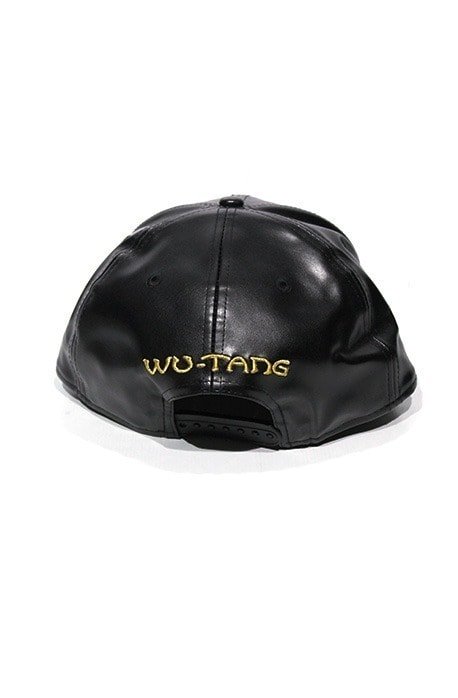 BONÉ SNAPBACK NEW ERA 950 WU TANG GOLD AND LEATHER Preto - NewSkull