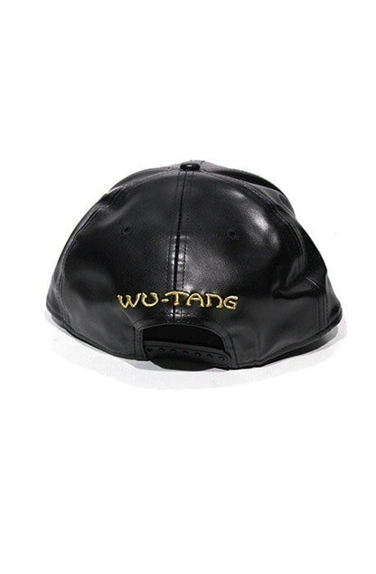 BONÉ SNAPBACK NEW ERA 950 WU TANG GOLD AND LEATHER Preto - NewSkull