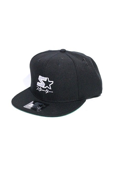 Boné Snapback Starter Black Label S Japan Preto - NewSkull