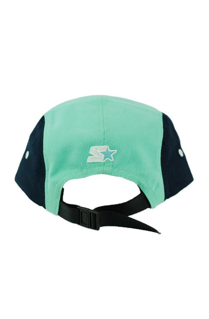 Bone STARTER 5 Panels Colors 1 Strapback Verde/Azul - NewSkull