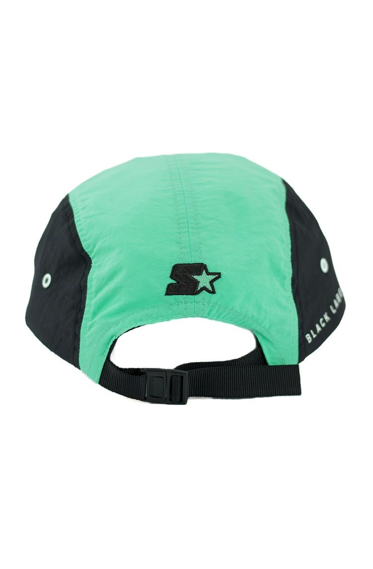 Bone STARTER 5 Panels Flexible Colors Strapback Verde/Preto - NewSkull