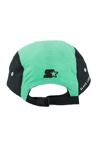 Bone STARTER 5 Panels Flexible Colors Strapback Verde/Preto - NewSkull