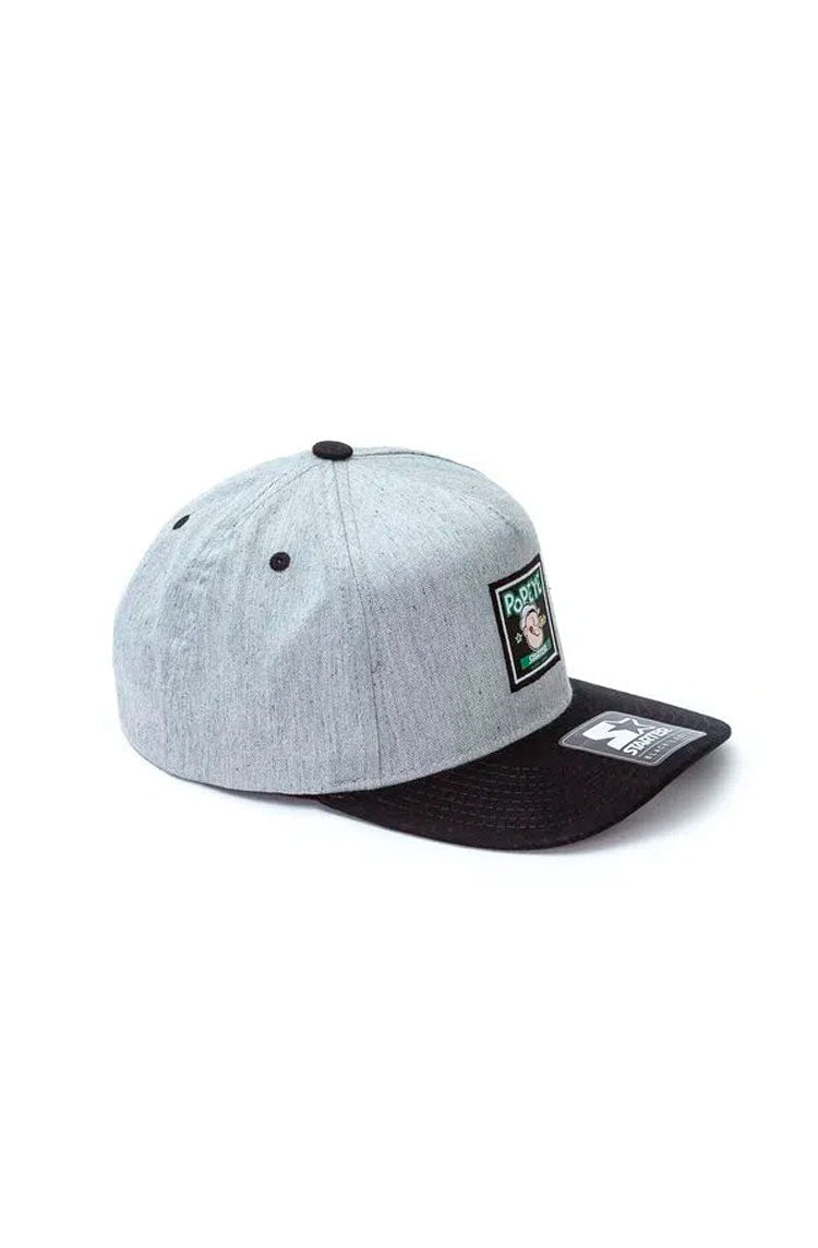 Bone Starter Aba Curva Snap Popeye Cinza/Preto - NewSkull