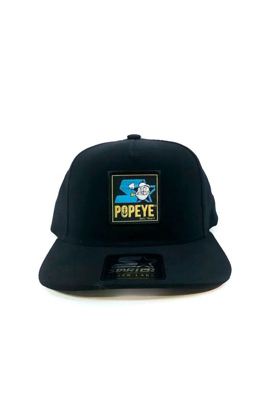Bone Starter Aba Curva Snap Popeye Preto/Azul - NewSkull