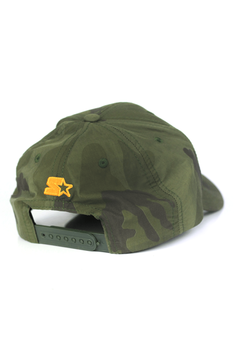 Bone Starter Aba curva Snapback Color Camo Verde - NewSkull