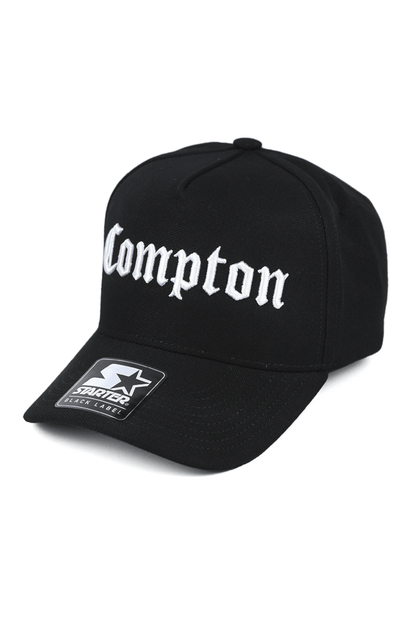 Boné Starter Aba Curva Snapback Compton Preto - NewSkull