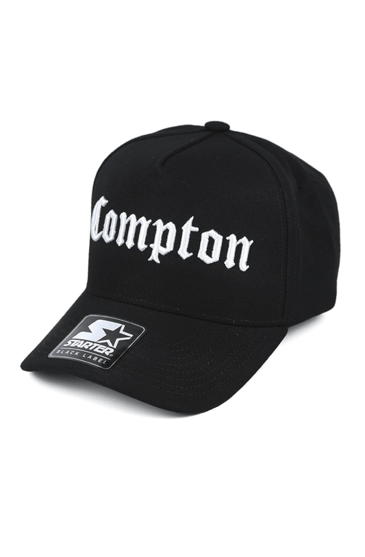Boné Starter Aba Curva Snapback Compton Preto - NewSkull