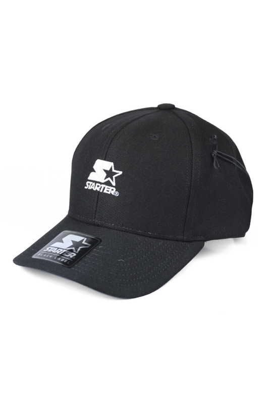 Boné Starter Aba curva Strapback Classic 1 Preto - NewSkull