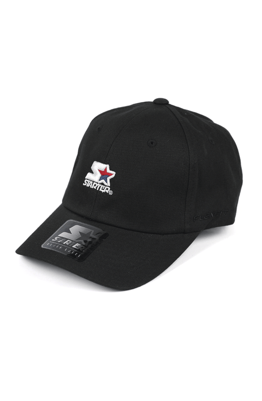 Boné Starter Aba Curva Strapback Classic Mini Logo Preto - NewSkull