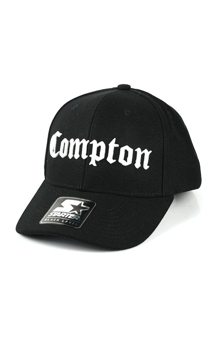 BONE STARTER ABA CURVA STRAPBACK COMPTON PRETO - NewSkull