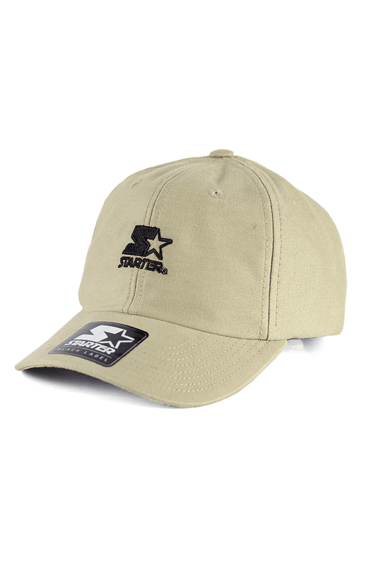 Bone Starter Aba Curva Strapback Dadcap Solid Bege - NewSkull