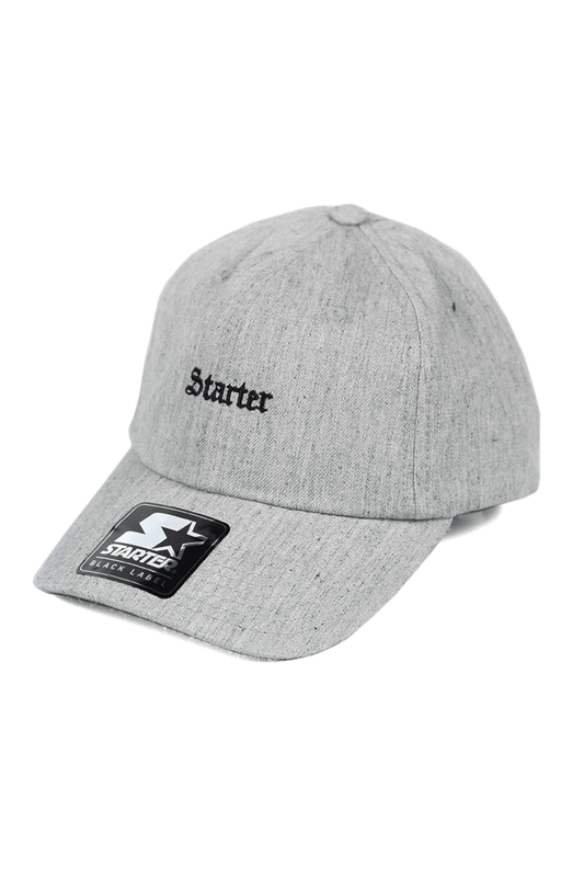 Boné Starter Aba Curva Strapback Gótico Cinza - NewSkull