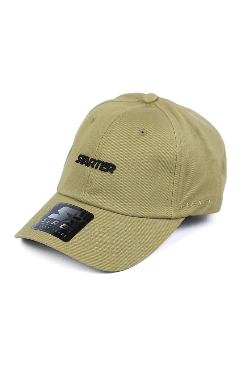 Boné Starter Aba Curva Strapback Square Bege - NewSkull