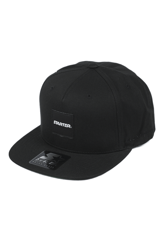 Boné Starter Aba Reta Snapback Box Logo Preto - NewSkull
