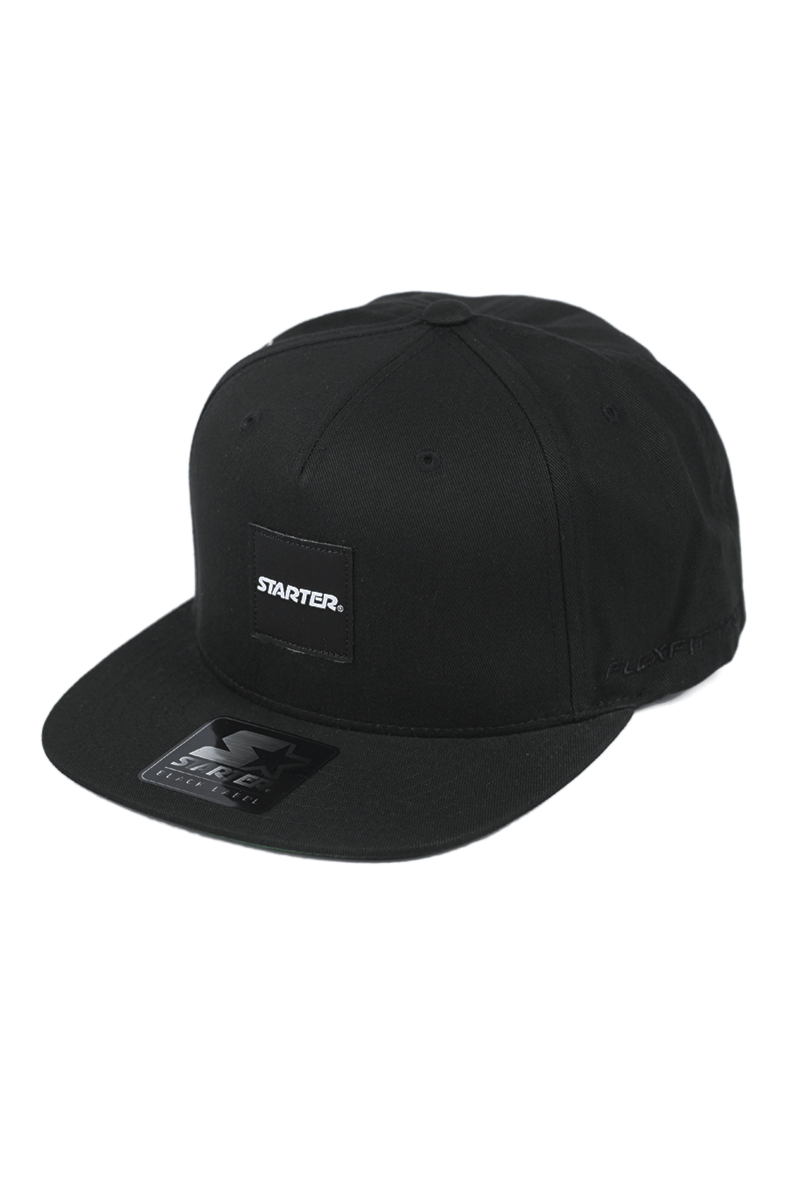 Boné Starter Aba Reta Snapback Box Logo Preto - NewSkull