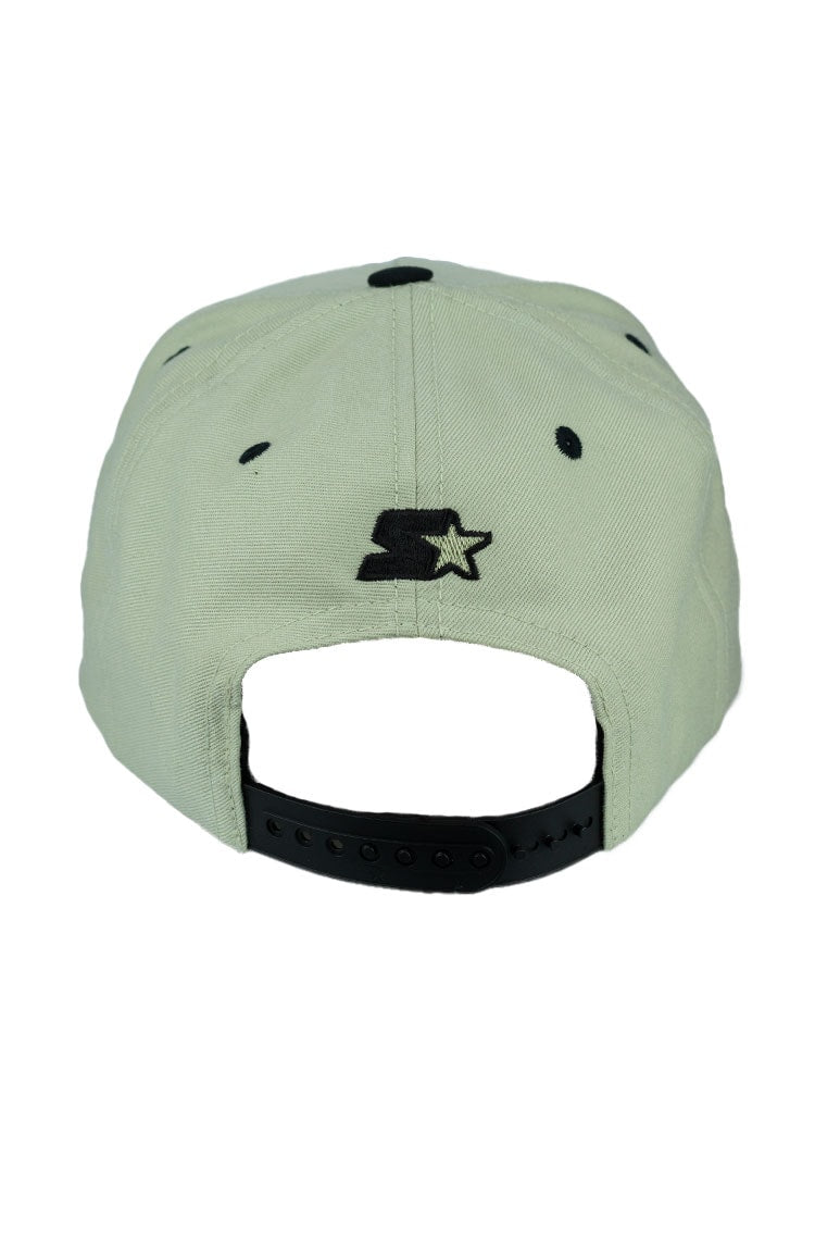Bone Starter Authentic Aba Curva Snapback Bege/Preto - NewSkull