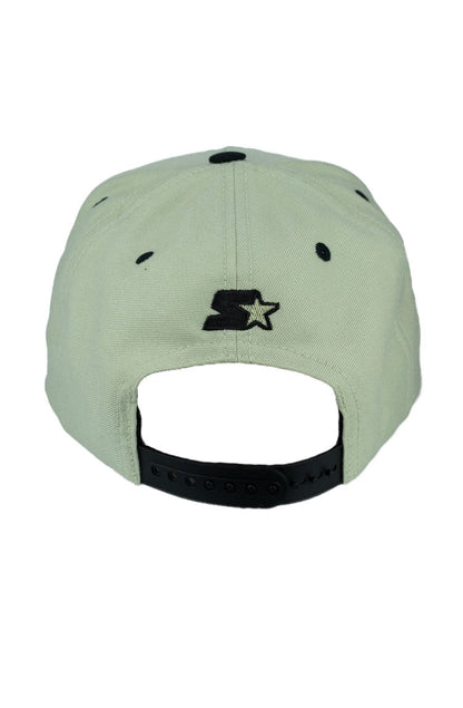 Bone Starter Authentic Aba Curva Snapback Bege/Preto - NewSkull