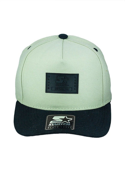 Bone Starter Authentic Aba Curva Snapback Bege/Preto - NewSkull
