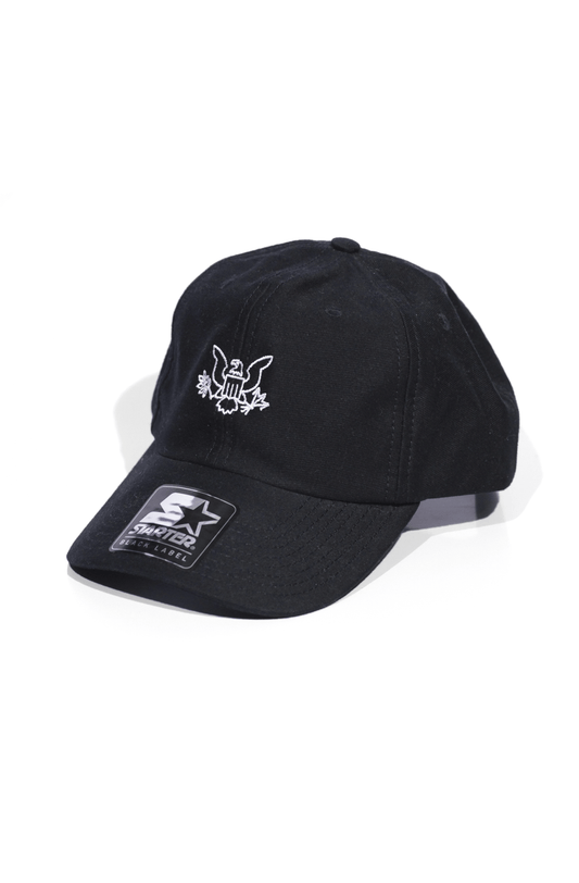 Boné Starter Black Label American 03 Strapback Preto - NewSkull