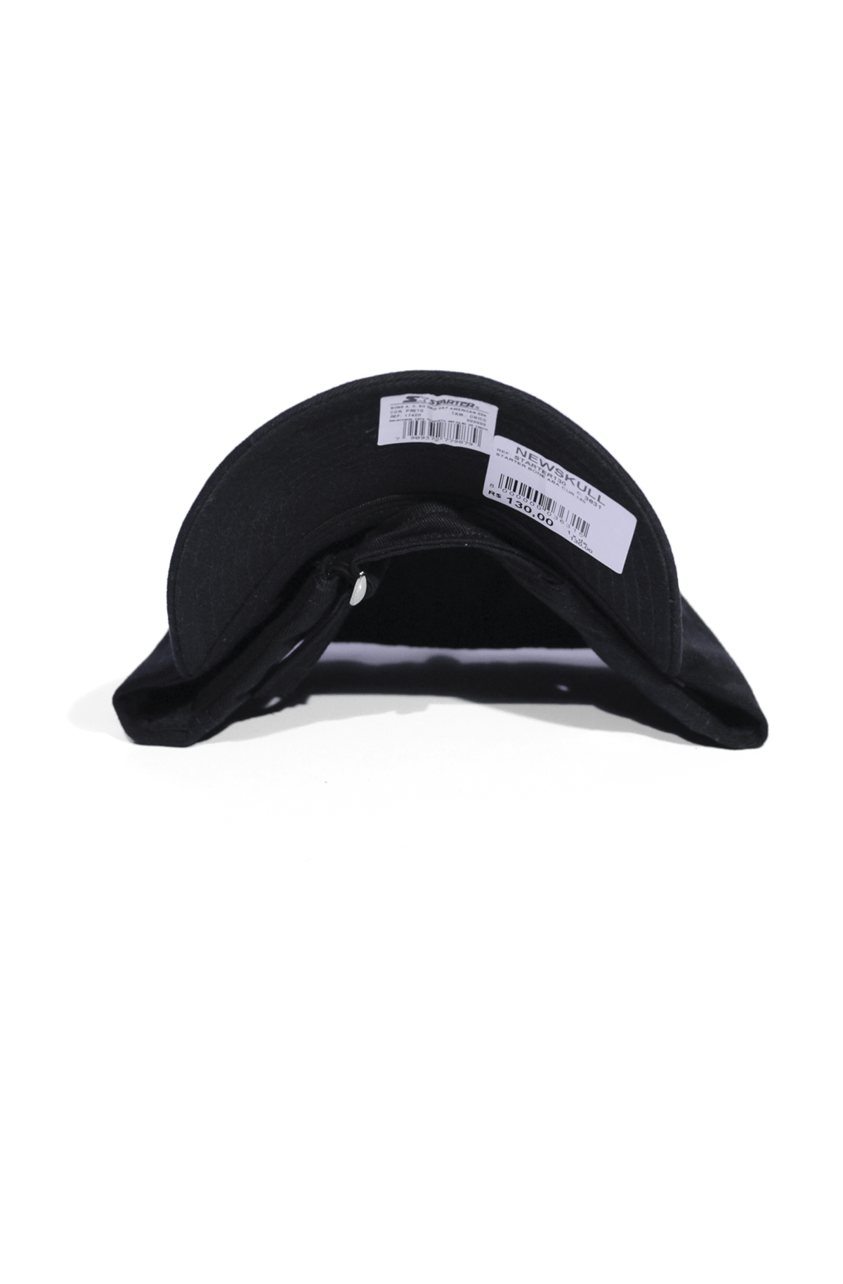 Boné Starter Black Label American 03 Strapback Preto - NewSkull