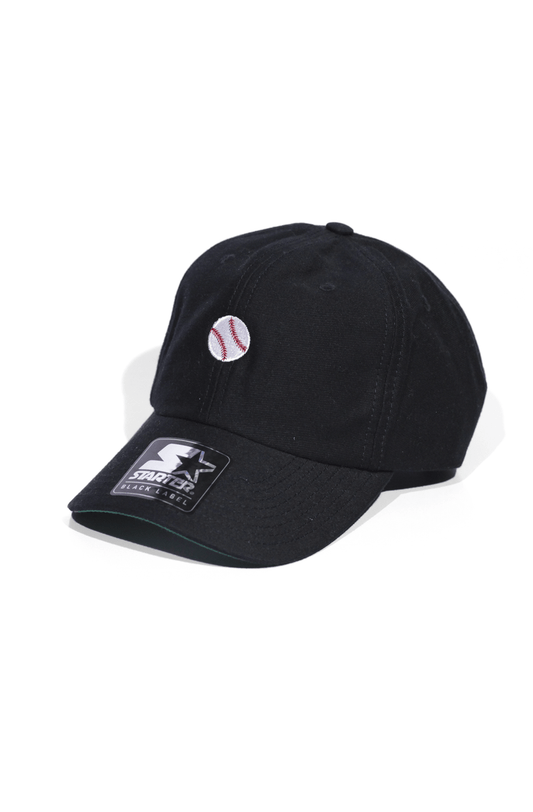 Boné Starter Black Label Baseball Strapback Preto - NewSkull