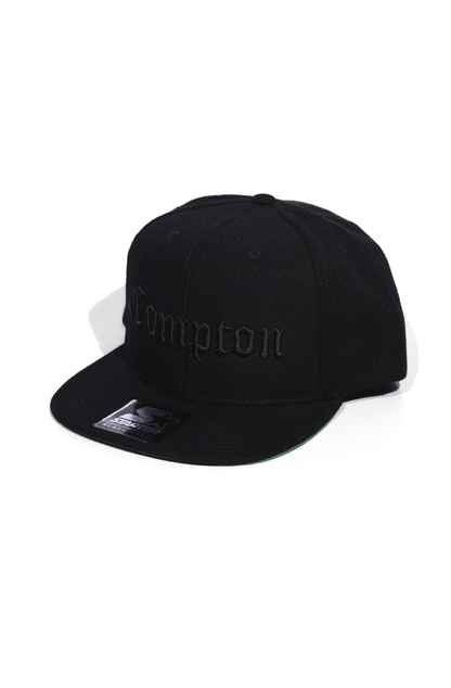 Boné Starter Black Label Compton Blackout Preto Snapback - NewSkull