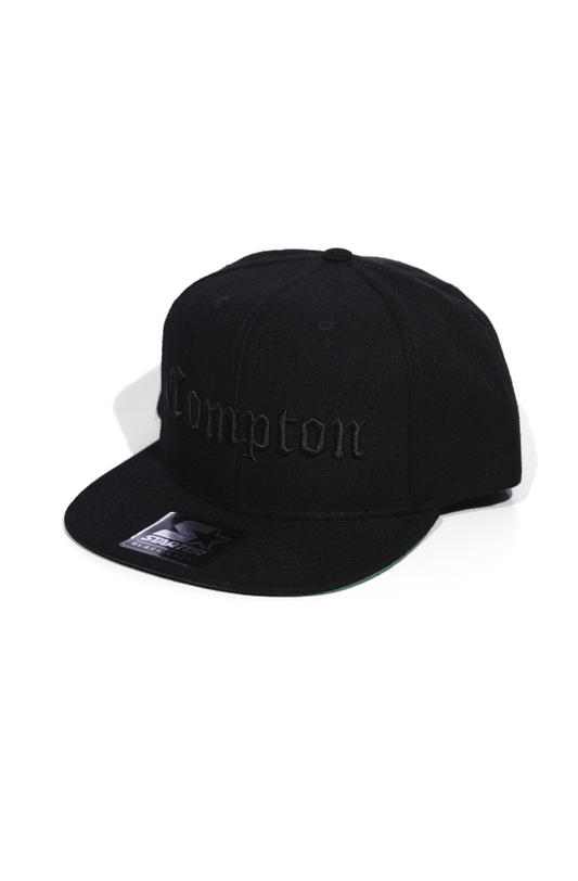 Boné Starter Black Label Compton Blackout Preto Snapback - NewSkull