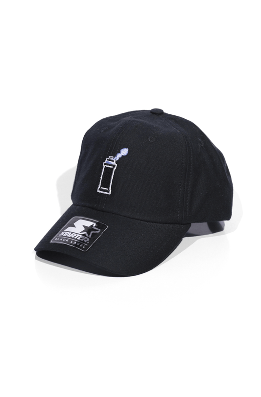Boné Starter Black Label Makes Print 02 Strapback Preto - NewSkull